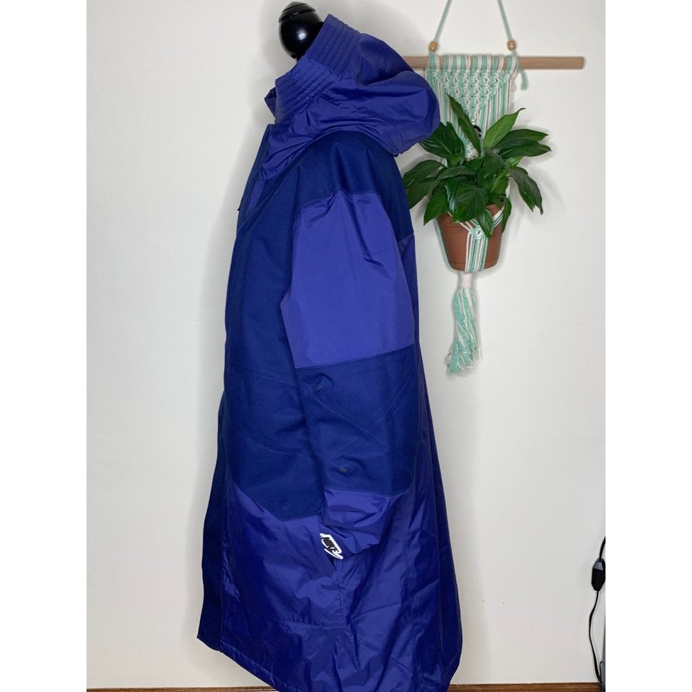 Size Medium Mens Nike Soortswear Hypershield Parka Synthetic Fill Navy Blue CZ28 - Picture 5 of 8